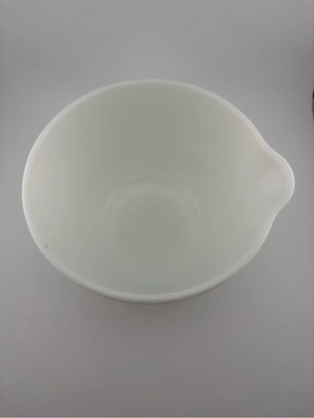 Vintage Pyrex Hamilton Beach Milk Glass Mixing Bowl